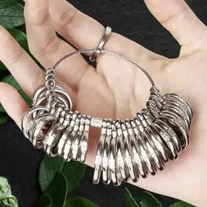 게이지 사이즈 반지호수 반지 링게이지 측정기 반지호수재는법 반지사이즈재는법