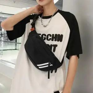 남여공용 커플 패션 투라인 데일리 코디 가벼운 힙색 남여공용 커플 데일리코디