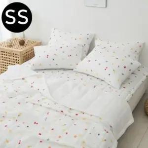 [생활] 슈퍼싱글 베개솜 패드세트 이불 별매 여름 파인애플 SS 화이트 간절기