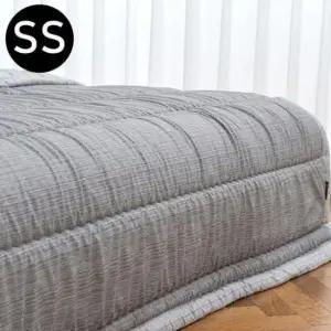 [생활] SS 간절기 그레이 슈퍼싱글 이불 드리즐 소프트마이크로