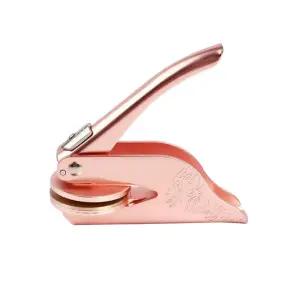 양각 맞춤형 각인 청첩장 엠보싱 각인도장 프 종이 로고