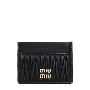 26SS  마테라쎄 블랙 여성 카드지갑 5MC076 AFPP F0002