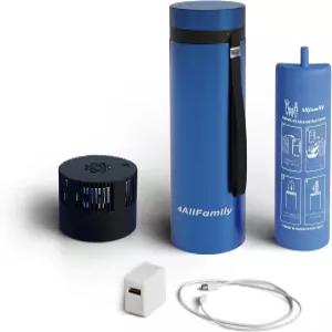 4ALLFAME 익스플로러 인슐린 쿨러 여행 케이스 3-in-1 - 72시간 냉각 기능이 있는 TSA 승인 온도 민감