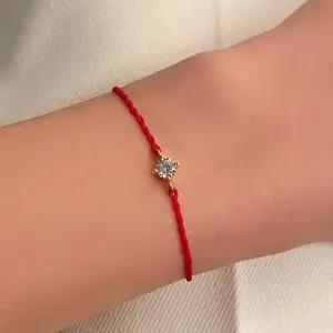 여자 순금 매듭 끈팔찌 랩 다이아몬드 디자인 [에센셜 컬러끈]