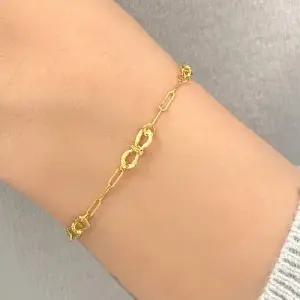 여자 순금 체인 팔찌 7.5g [리본 링크]