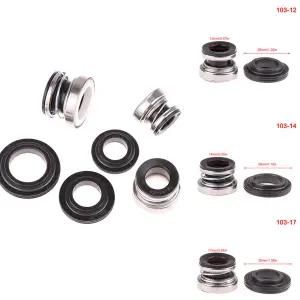 식 샤프트 도장 단일 용수철 세라믹 흑연 103 시리즈 10 12 14 17mm NBR 또는 FKM 워터 펌프 1PC