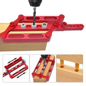 셀프 장부촉 지그 미터법 표준 구멍 6MM 8MM 목재 10MM