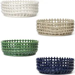 세라믹 센터 세라믹정리함 4가지색상 바스켓