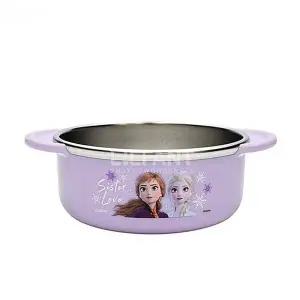 [골드스마일]TBZ 겨울왕국2 안전핸들 논슬립 스텐대접 370ml(엘사)