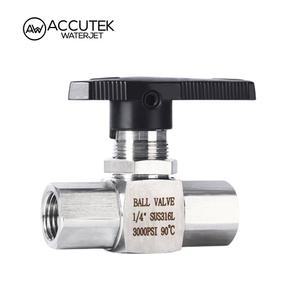 아이디어 316 스테인리스 스틸 고압 암나사 밸브 BSP NPT 웨이