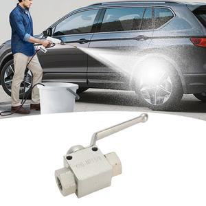 4500 PSI 고압 세척기 밸브 스틸 키트 스테인리스 커넥트 파워 8인치