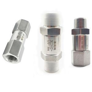 단방향 BSP 체크 역류 밸브 NPT 분할형 방지
