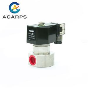 고압 스테인레스 스틸 솔레노이드 밸브 220V 200BAR 100BAR