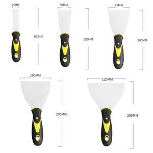 5인치 세트 퍼티 나이프 스크레이퍼 건축 필링 스패툴 페인트 스패클