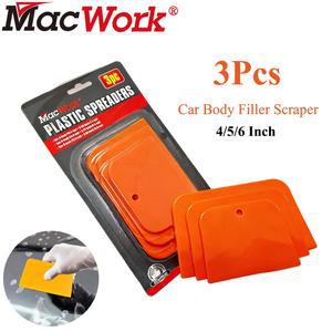 자동차 차체 필러 스프레더 플라스틱 재사용 퍼티 가능 차량용 스퀴지 페인트 도구