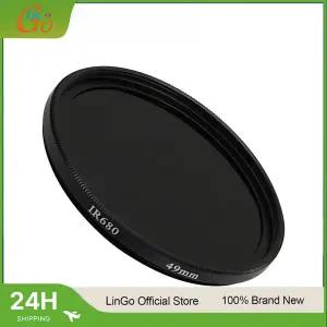 여행 LinGo 49mm IR680 적외선 IR 광학 등급 IR680720760850950 렌즈 카메라 디지털 용 적외선 X-RAY IR 필