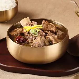 한촌설렁탕 더블랙 프리미엄 보양 밀키트 명품 소갈비탕 맑은 육수 1kgx3팩 왕갈비탕 한끼