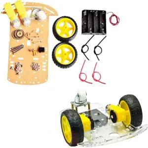 회피 추적 모터 스마트 로봇 자동차 섀시 키트 속도 인코더(2WD)