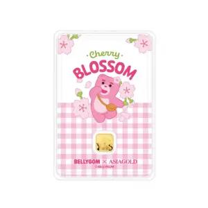 4/13 오픈특가  벨리곰 벚꽃 24k 순금 잠상 골드바 1g