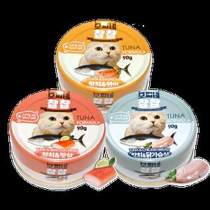 [모찌네] 고양이캔 찹찹 90gx24개입 3종 모음전