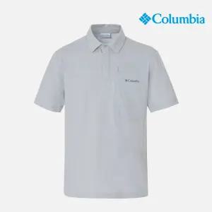 남성 히든 버튼 포켓 카라티셔츠_라이트그레이(C62-YMD615)