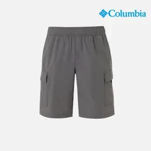 키즈 우븐 카고 반바지_그레이 (C62-YMK804)