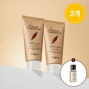 [스킨푸드][1+1]캐롯 카로틴 릴리프 크림 70ml + (증정) 토너14ml