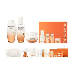 설화수 탄력 3종 세트, 1개+증정(렉슨 미나 조명 포함 12종 샘플+쇼핑백, 1개)