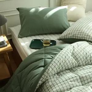 플로라 BEST 봄이불 코지체크 60수 아사 순면 차렵이불