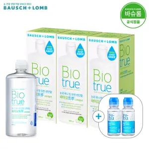 [공식] 바슈롬 바이오트루 렌즈세척액 500ml x3개