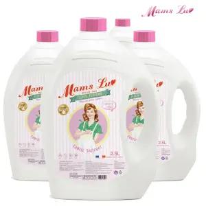 맘스럽 섬유유연제 로즈향 2.5Lx4개입 퍼퓸타입 실내건조