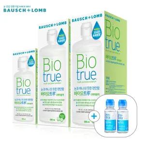 [클리어런스] 바슈롬 바이오트루 렌즈세척액 500ml x2개 (+120ml) (소비기한 26.09.30)