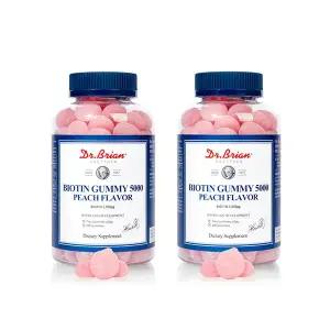 닥터브라이언 비오틴 5000 복숭아맛 100구미, 2개