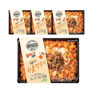 아워홈 온더고 더블치즈 차돌깍두기 300g, 4개