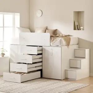 [삼익가구]빅룸 빅수납 침대 벙커+서랍+행거 풀세트 시리즈