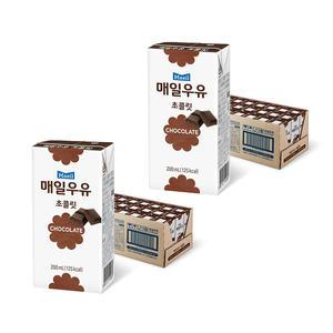 매일우유 초콜릿, 200ml, 48개