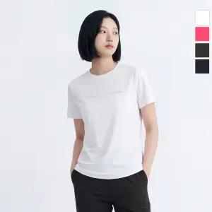 웨스트우드 여성 에센셜 라운드넥 티셔츠_WO2WCCT756