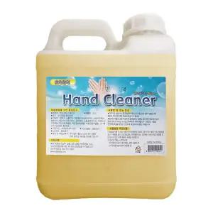 핸드크리너 4.2L 업소용 대용량 물비누 손세정제 리필 핸드워시