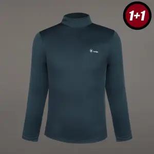 [스타일준]1+1 남성 기모 폴라 티셔츠 목티 터틀넥 남자 반폴라