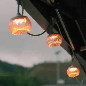 크레모아 스트링라이트 캠핑랜턴 이너프7 감성랜턴 조명 크리스마스조명 크리스마스 전구 앵두전구 카키 라이트그레이