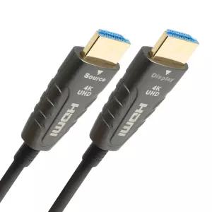 AOC하이브리드 광 4K HDMI케이블 30M 2.0V 60Hz장거리전송 리피터 증폭기선 모니터 빔프로젝터 TV 셋탑박스