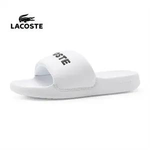 [라코스테] 여성 서브 1 0 슬라이드 슬리퍼 화이트 (7-47CFA0032147)