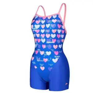 [레노마수영복](하남점)*지퍼백 브라캡 폴리백 3종 무상증정* 여성 모노하트 FLEX백 반신수영복 레드블...