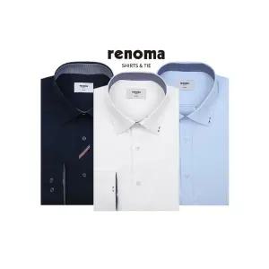 [롯데백화점]레노마 레노마셔츠 남성 구김적은 스판 긴팔 와이셔츠 남방 모음전(선물포장가능)