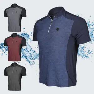 이지바이 승부사 남성 봄 여름 등산 아웃도어 집업 반팔 티셔츠(SI31LT032M)남자 빅사이즈 작업복 쿨티