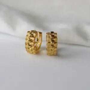 24k순금 세줄 원터치 귀걸이 3.75g