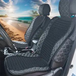 차량용 통풍시트 커버 에어매쉬 3D 쿨썸 앞좌석 풀커버 1P