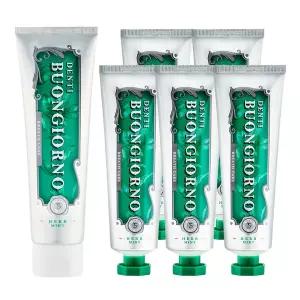 [하프클럽/아토세이프]덴티본조르노 치약 구취 170g 1개+구취 100g 5개