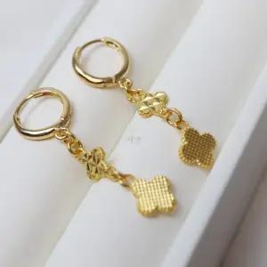 24k순금 행운네잎 원터치 귀걸이 3.75g