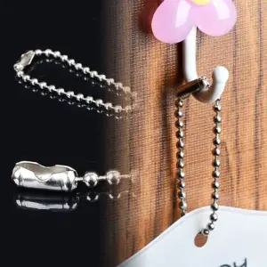 국산 구슬줄 10cm 12P 큐방고리 연결줄  볼체인